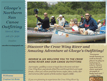 Tablet Screenshot of canoethecrowwing.com